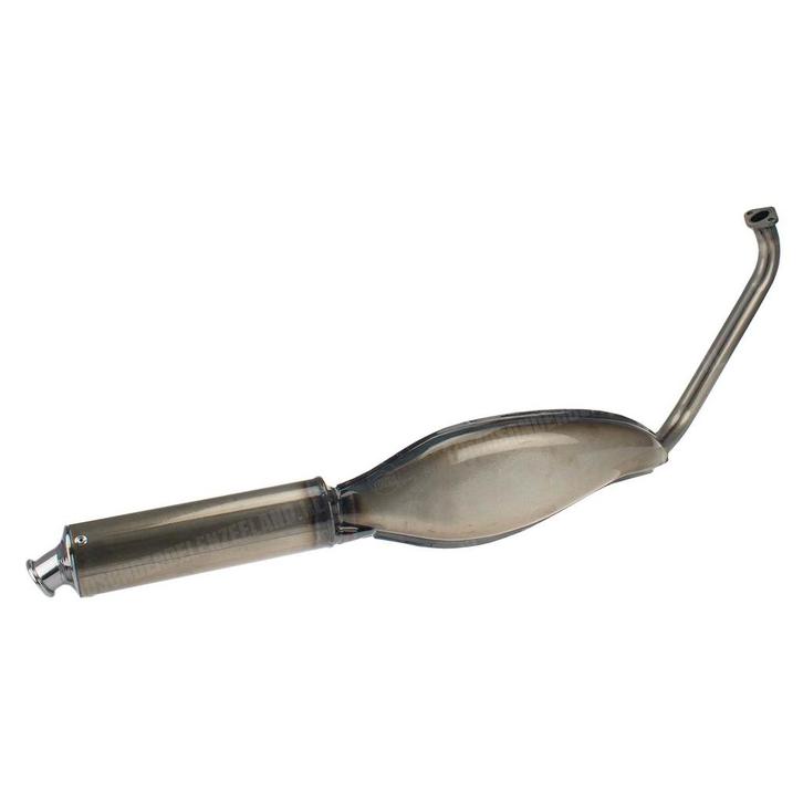 Tomos Uitlaat 28mm Tecno Snake blank A3 / A35, Fietsen en Brommers, Brommeronderdelen | Algemeen, Nieuw, Ophalen of Verzenden