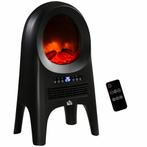 Verwarming -- Timer en LED-vlammen - Antraciet, Huis en Inrichting, Kachels, Ophalen of Verzenden, Nieuw
