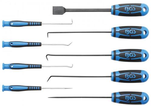 Bgs Technic Naald- en hakenset 9-dlg, Auto diversen, Autogereedschap, Verzenden