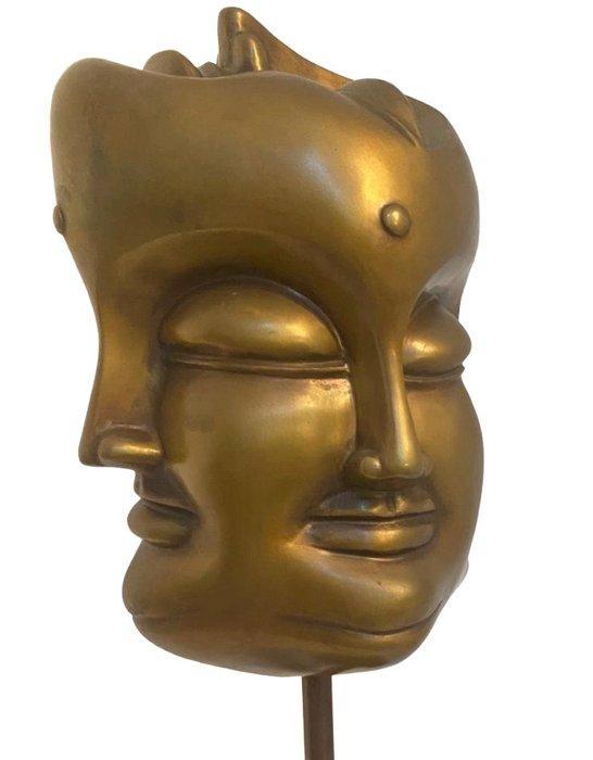 Ma Tse Lin (1960) - sculptuur, Tête de Bouddha - 53 cm -, Antiek en Kunst, Antiek | Overige Antiek