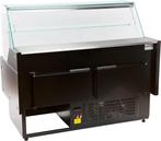 Combisteel Koeltoonbank Zwart | Oscar | +1°c/+10°c | 1584x81, Ophalen of Verzenden, Nieuw