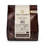 Callebaut Chocolade Callets Puur (811) 400g, Verzenden, Nieuw