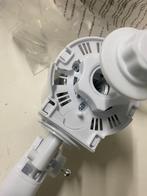 2dekans | BRASQ Statiefventilator – 40 cm – Wit - In hoogte, Ophalen of Verzenden, Gebruikt