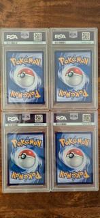 Pokémon - 4 Graded card - Pikachu First edition, Foil, Promo, Hobby en Vrije tijd, Verzamelkaartspellen | Pokémon, Nieuw