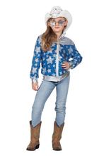 Glamorous Pailletten Jasje Sterren Meisje Blauw, Kleding | Dames, Ophalen of Verzenden, Nieuw