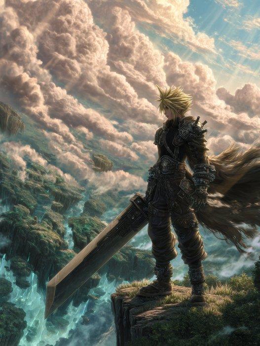 Shayer - Blade of Destiny – Final Fantasy Legacy - XL -, Spelcomputers en Games, Spelcomputers | Overige Accessoires