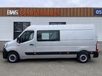 Renault Master T35 2.3 dCi 135 L3H2 DC 7 persoons / vaste pr, Auto's, Renault, Stof, Gebruikt, Euro 6, Onderhoudsboekje