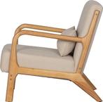 WOOOD Mark Fauteuil - Geweven Stof/Rubberhout, Verzenden, Nieuw