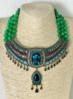 Heidi Daus - Verguld - Halsketting - Kristal Art Deco-stijl