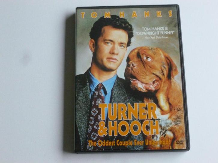 Turner & Hooch - Tom Hanks (DVD) niet Nederlands ondert., Cd's en Dvd's, Dvd's | Klassiekers, Zo goed als nieuw, Verzenden