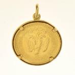 Munthanger - 18 karaat Geel goud, Sieraden, Tassen en Uiterlijk, Antieke sieraden