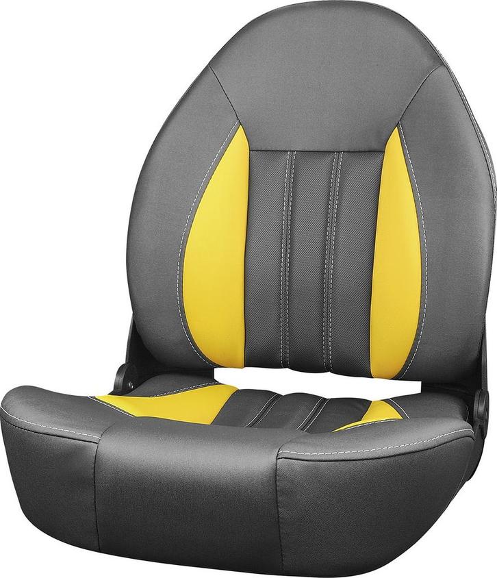 Tempress ProBax Bootstoel Yellow/Charcoal, Watersport en Boten, Bootonderdelen, Overige typen, Nieuw, Zeilboot of Motorboot