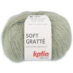Katia Soft Gratté - 61 saliegroen - Mohair-Look Acryl Gare, Ophalen of Verzenden, Nieuw