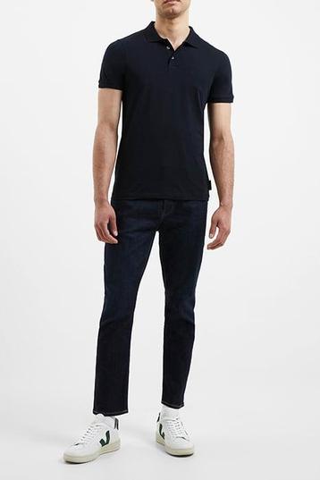 Sale: -31% | French Connection Jersey Polo Shirt Dark Navy