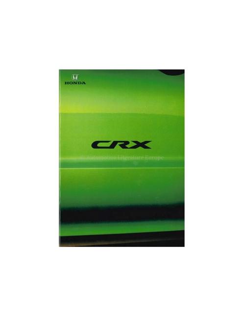 1994 HONDA CRX BROCHURE NEDERLANDS, Boeken, Auto's | Folders en Tijdschriften, Honda