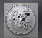 Niue. 2 Dollars 2017 Mickey Mouse Steamboat Willie - 1 oz