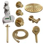 Brauer Gold Carving Thermostatische Regendoucheset Inbouw -, Ophalen of Verzenden, Nieuw