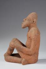 Een terracotta beeldhouwwerk - Djenne - Mali (Zonder, Antiek en Kunst