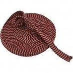 Rondgebreide tube 22 mm streep grijsantiekrood +/- 45cm., Hobby en Vrije tijd, Knutselen, Ophalen of Verzenden, Nieuw