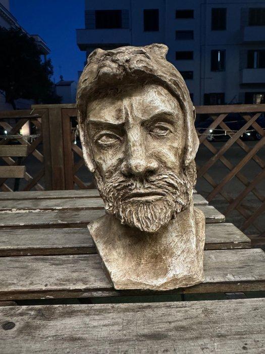 Di Giovanni - DI GIOVANNI - Buste, Ercole - 6 kg - 22 cm -, Antiek en Kunst, Antiek | Keramiek en Aardewerk