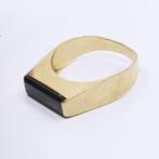 Ring - 18 karaat Geel goud - 1.01ct. tw. Toermalijn - Unieke, Sieraden, Tassen en Uiterlijk, Nieuw