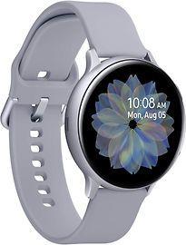Samsung Galaxy Watch Active2 44 mm aluminium kast zilver op, Telecommunicatie, Overige Telecommunicatie, Zo goed als nieuw, Verzenden
