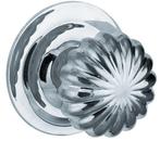 Voordeurknop Nouveau 125mm glans chroom, Verzenden, Nieuw