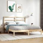 vidaXL Bedframe massief hout 120x190 cm, Bruin, Verzenden, Nieuw, 190 cm of minder