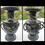 Vaas - Brons - Japan - Meiji periode (1868-1912) (Zonder, Antiek en Kunst