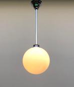 Plafondlamp - Opaline glas - Schoollamp, Antiek en Kunst, Antiek | Lampen
