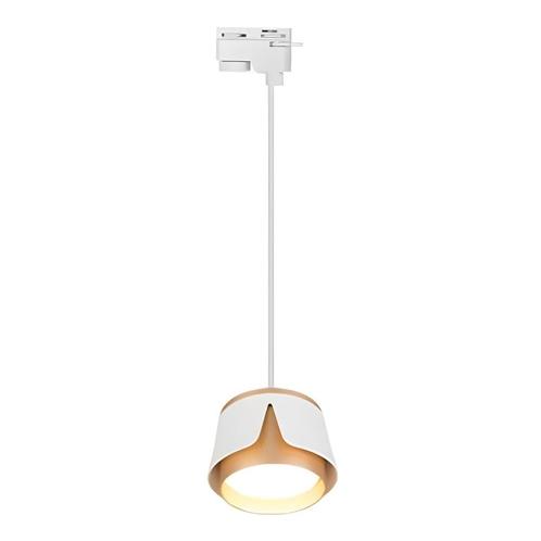 1-fase hanglamp rond Ø100 Tulip Wit / Goud GX53 fitting, Huis en Inrichting, Lampen | Spots, Metaal of Aluminium, Ophalen of Verzenden