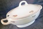 Richard Ginori, Laveno - Tureen - Keramiek - Gouden bladeren, Antiek en Kunst