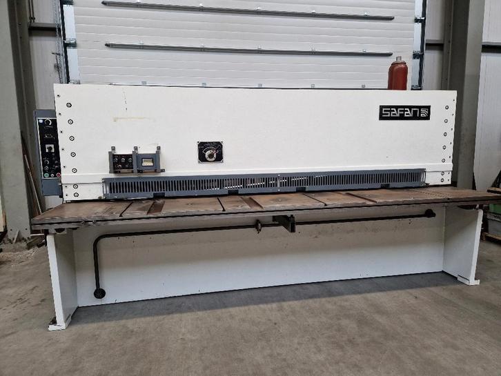 Safan | VS 310 13 | 3100 x 13 mm | 1975 | Plaatschaar, Zakelijke goederen, Machines en Bouw | Metaalbewerking