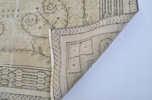 Beige gedempt Turks tapijt - Vloerkleed - 298 cm - 207 cm, Huis en Inrichting, Stoffering | Tapijten en Kleden