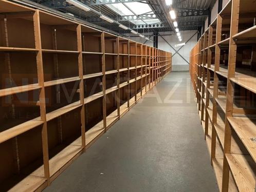 Massief houten stellingen Bruynzeel stelling 20% korting, Zakelijke goederen, Kantoor en Winkelinrichting | Magazijn, Stelling en Opslag