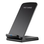 UltraQI 10W10050B - Draadloze oplader QI standaard - Zwart, Telecommunicatie, Mobiele telefoons | Telefoon-opladers, Ophalen of Verzenden