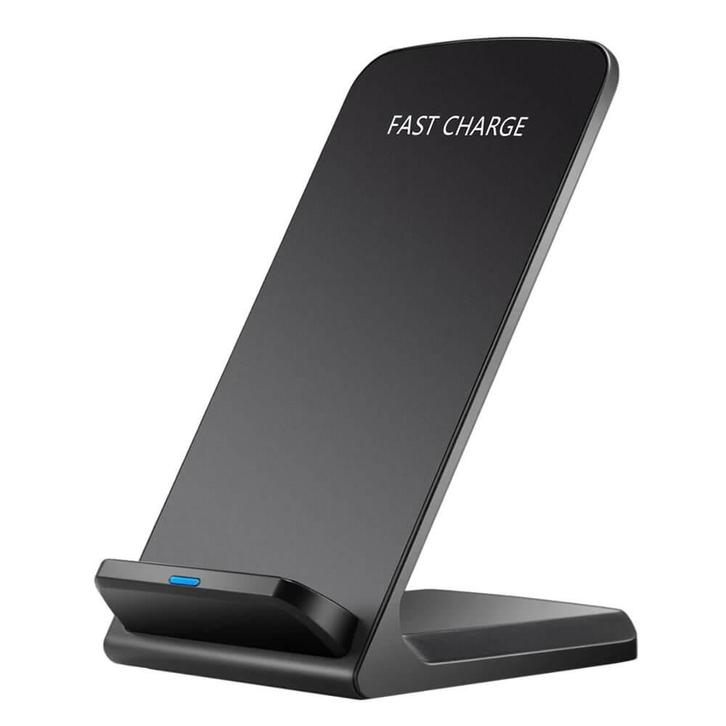 UltraQI 10W10050B - Draadloze oplader QI standaard - Zwart, Telecommunicatie, Mobiele telefoons | Telefoon-opladers, Nieuw, Ophalen of Verzenden