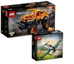 Lego - 42135, 42117- MISB - Auto, vliegtuig Technic - NEW -