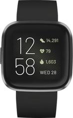 Fitbit Versa 2 - Smartwatch - Zwart, Verzenden, Nieuw