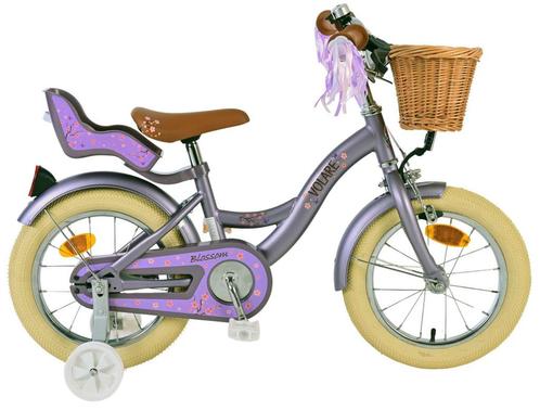 Volare Blossom Kinderfiets - Meisjes - 14 inch - Paars, Fietsen en Brommers, Fietsen | Meisjes, 14 inch of minder, Nieuw, Verzenden