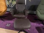 Relaxfauteuil Kebe Ontario leder bruin - 30% Extra korting, Huis en Inrichting, Fauteuils, Ophalen, Nieuw, 75 tot 100 cm, Kebe Ontario natural braun leather