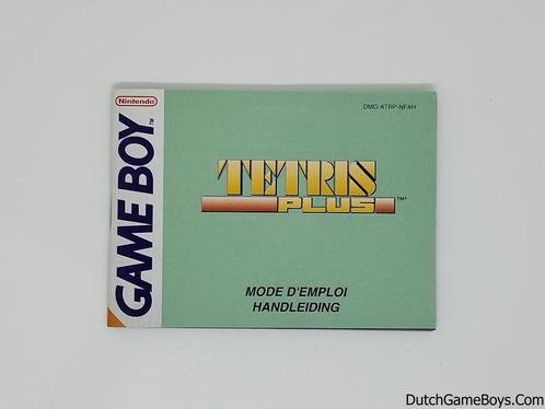 Gameboy Classic - Tetris Plus - NFAH - Manual, Spelcomputers en Games, Games | Nintendo Game Boy, Gebruikt, Verzenden