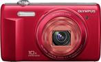 Olympus VR-340 Digitale Compact Camera - Rood (In doos), Verzenden, Zo goed als nieuw