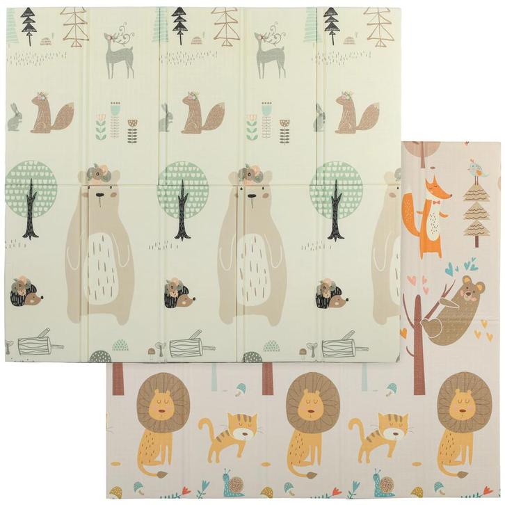 TRUUSK Opvouwbare 2-in-1 Speelmat voor Baby - Dubbelzijdig -, Tuin en Terras, Tuinstoelen, Nieuw, Verzenden