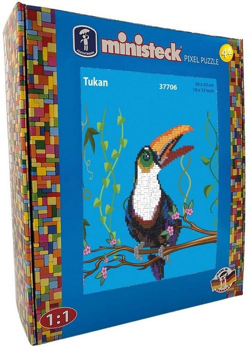 Feuchtmann - ministeck Toekan (Knutselpakketten), Kinderen en Baby's, Speelgoed | Educatief en Creatief, Knutselen, Nieuw, Verzenden