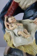 Beeldje - Kerstgroep - 32cm - Gips, Antiek en Kunst