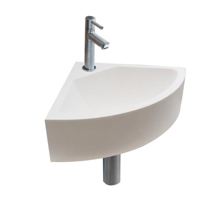 Sani Royal Solid Surface Fonteinset Corner RVS, Tuin en Terras, Waterpartijen en Fonteinen