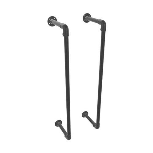 Haardhout opslag Gothenborg | Zwart 33.7 mm | Wand | DIY van, Tuin en Terras, Haardhout, Ophalen of Verzenden