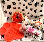 Honden cadeau pakket I Woof You rood 4-delig, Verzenden, Nieuw