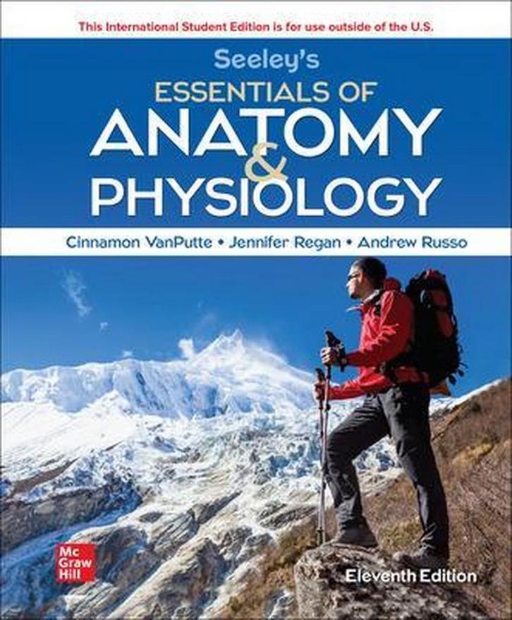 9781265348441 Seeleys Essentials of Anatomy and Physiolo..., Boeken, Schoolboeken, Zo goed als nieuw, Verzenden